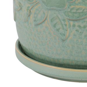 HOBARTGATE SET OF 2 GREEN PLANTER 7 (IN) 8