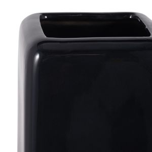 BECKHAVEN BLACK VASE 18 (IN) 5