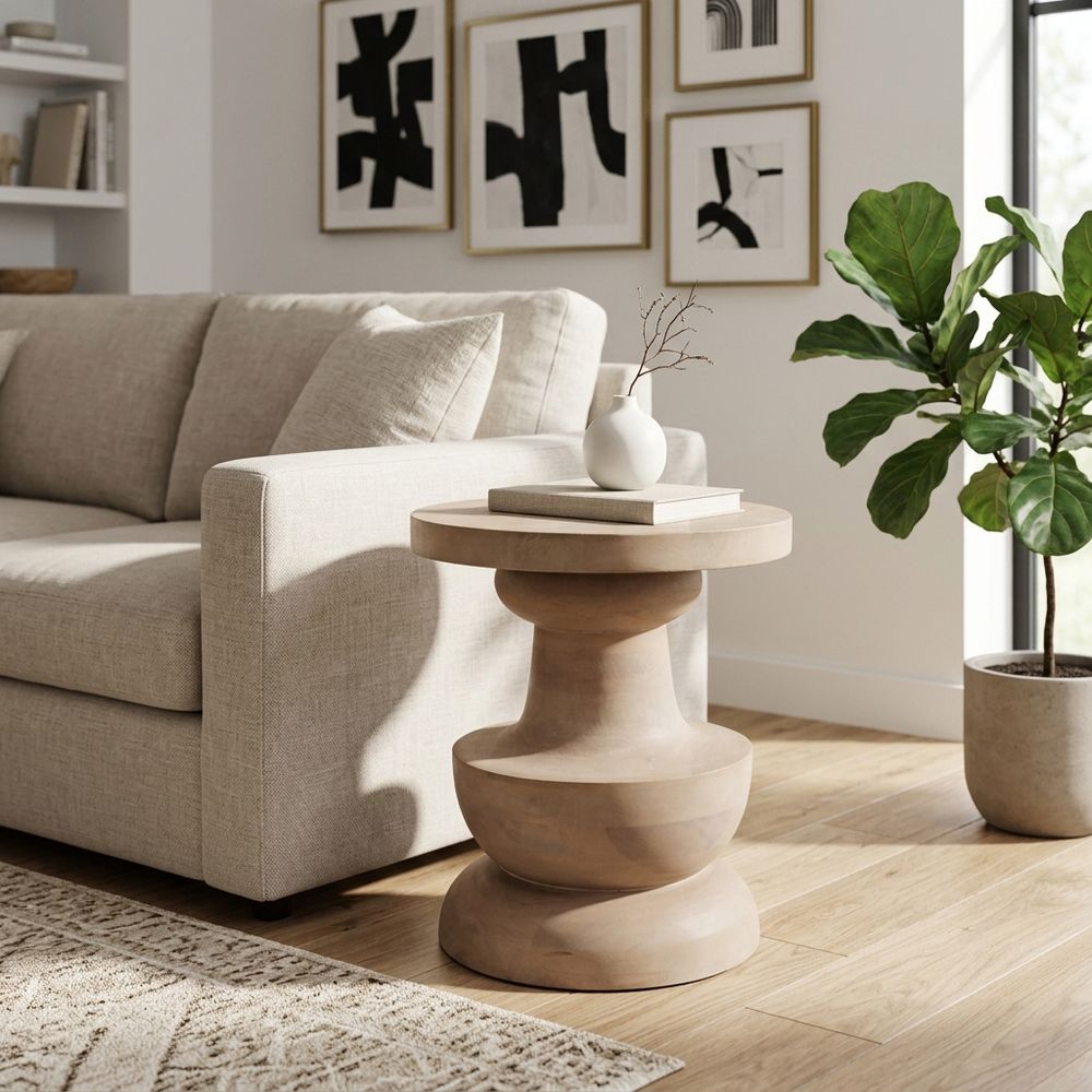 GRAHAMTON TAN TABLE 18 (IN)