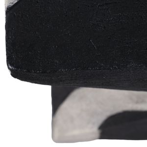 HELTONBURN WHITE GARDEN STOOL 19 (IN) 8