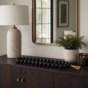 FORDHAMLEY BLACK BEAD 2 (IN) 11