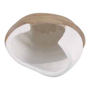 LUKETON WHITE VASE 18 (IN) 9