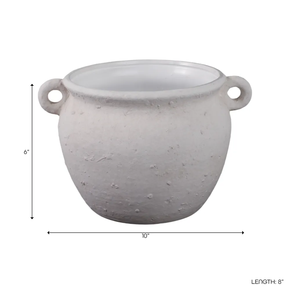 GARFIELDFORD WHITE PLANTER 6 (IN)