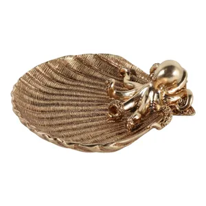 HANKWOOD GOLD TRINKET DISH 4 (IN) 5