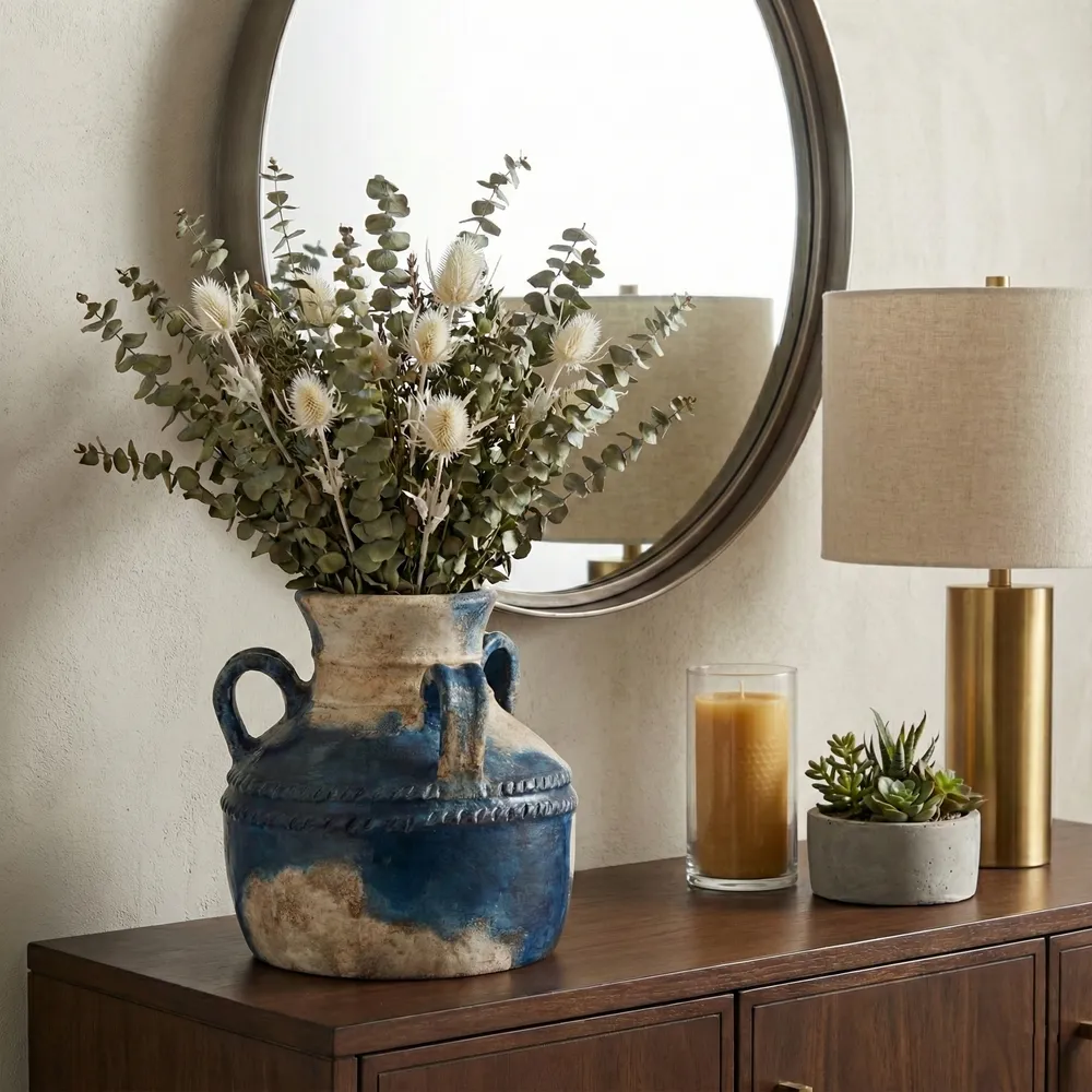 NOELWIND BLUE VASE 13 (IN)