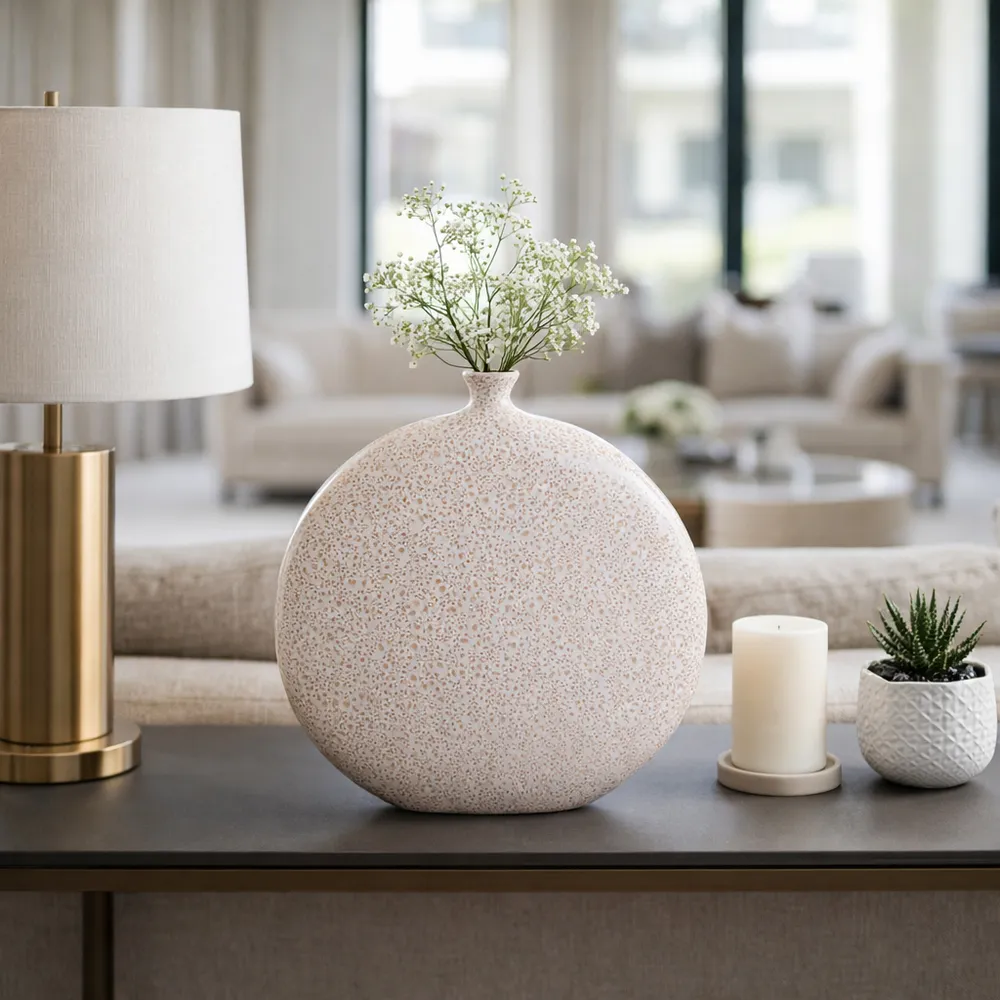 ALDENVIEW CREAM VASE 12 (IN)