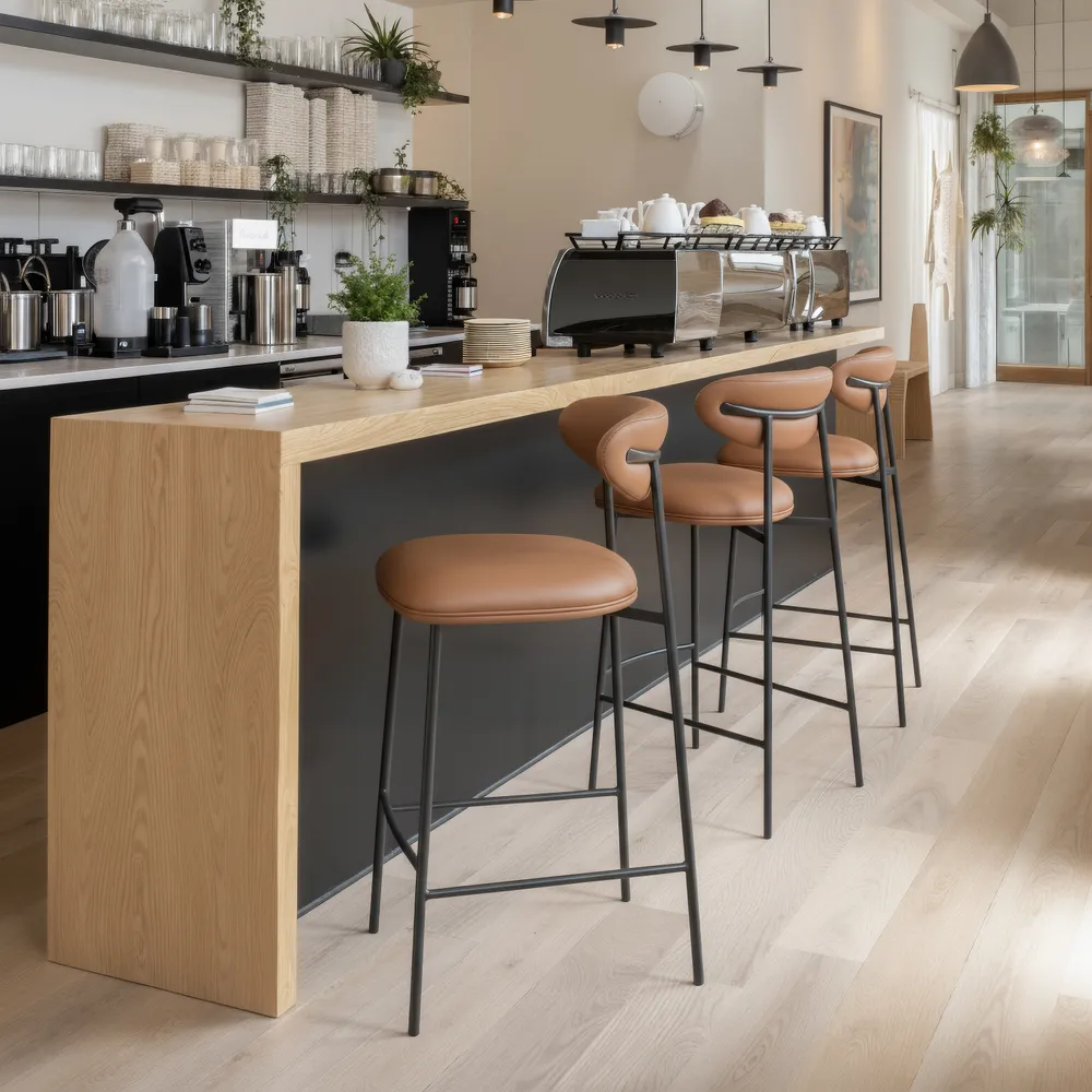 Rorun Barstool Brown