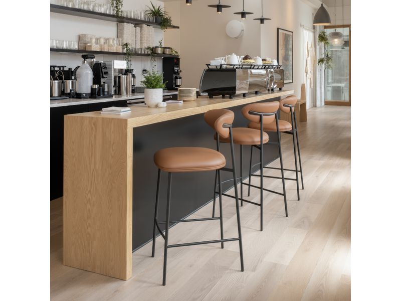 Rorun Barstool Brown 2