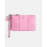 REPEAT PALMETTO MOON CANVAS WRISTLET - PINK 1