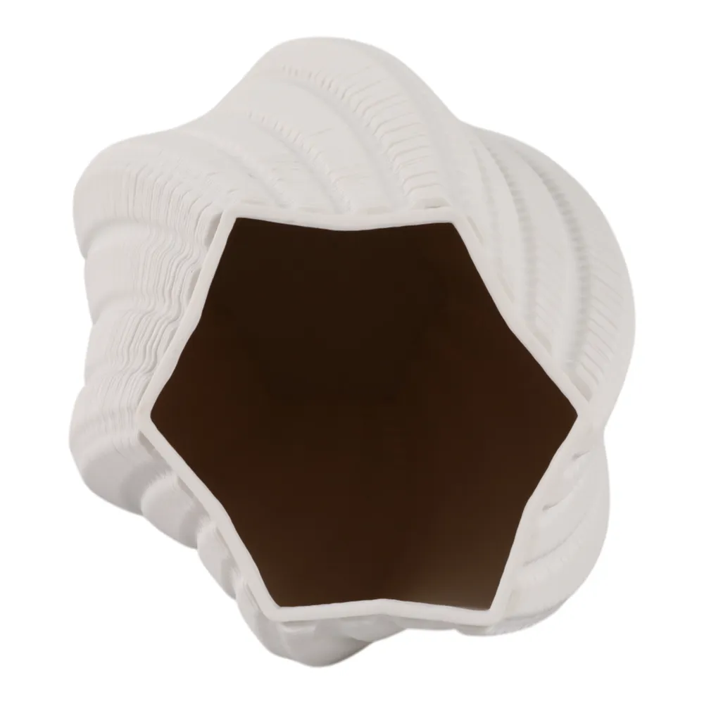 ELWINROSE WHITE VASE 16 (IN)