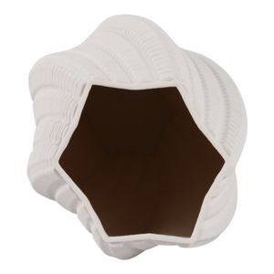 ELWINROSE WHITE VASE 16 (IN) 8