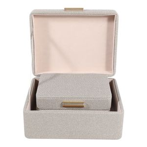 EVERTONPORT SET OF 2 GREEN BOXES 4 (IN) 5