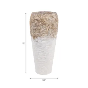 BENNETMORE BROWN VASE 25 (IN) 10