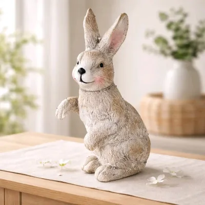 Standing Rabbit  8.5x5x14.5in
