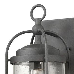 Catalonia 13.5″ High 1-Light Outdoor Sconce - Distressed Zinc 6