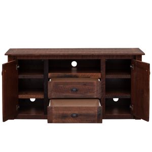 Barnwood Widescreen Television Stand 5