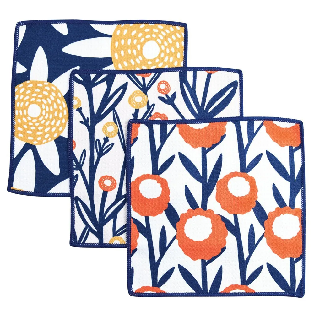 Field of Flowers Eco Dish Cloth (Set of 3)