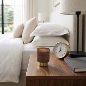 GUNNARCREST JASMINE ETCHED CANDLE 4 (IN) 11