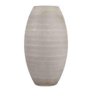 FINLEYTON GRAY GLASS VASE 13 (IN) 5