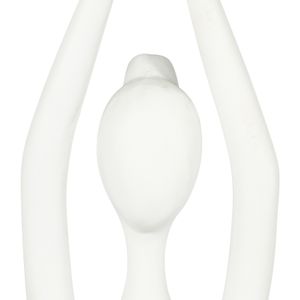 HUNTERHAM SET OF 3 WHITE DECOR 10 (IN) 6