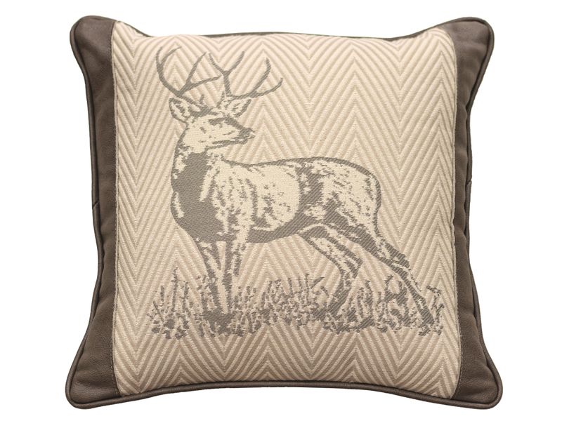 Prince Leather Pillow (18"x18") thumbnail