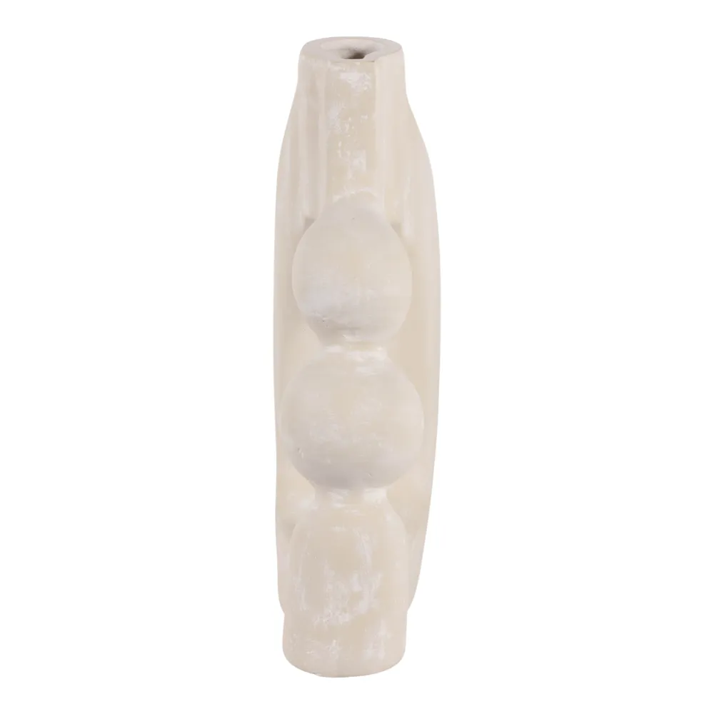 FERNMOOR IVORY VASE 14 (IN)