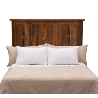 Barnwood Traditional Headboard - Double