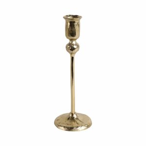 BAKERHAM GOLD CANDLE HOLDER 9 (IN) 1
