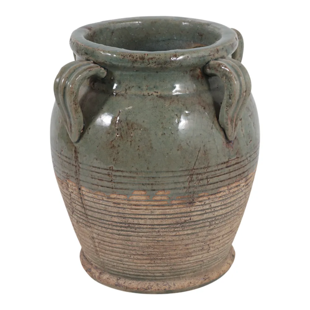 COHENWAY GREEN VASE 10 (IN)