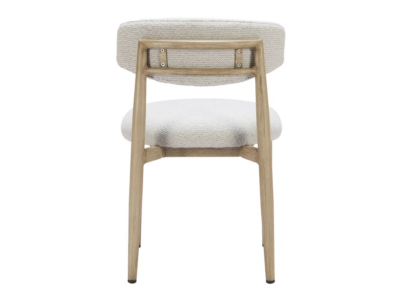 Bege Dining Chair White 5