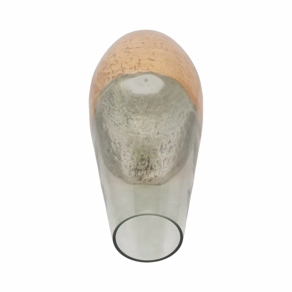 REEDMORE CLEAR GLASS VASE 19 (IN)