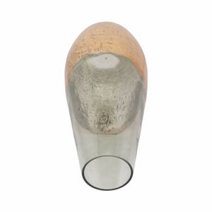REEDMORE CLEAR GLASS VASE 19 (IN) 7