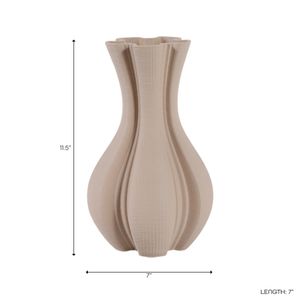 DREWROSE IVORY VASE 12 (IN) 10