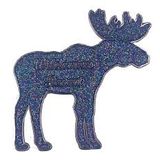 GLITTER MAGNET - MOOSE 1