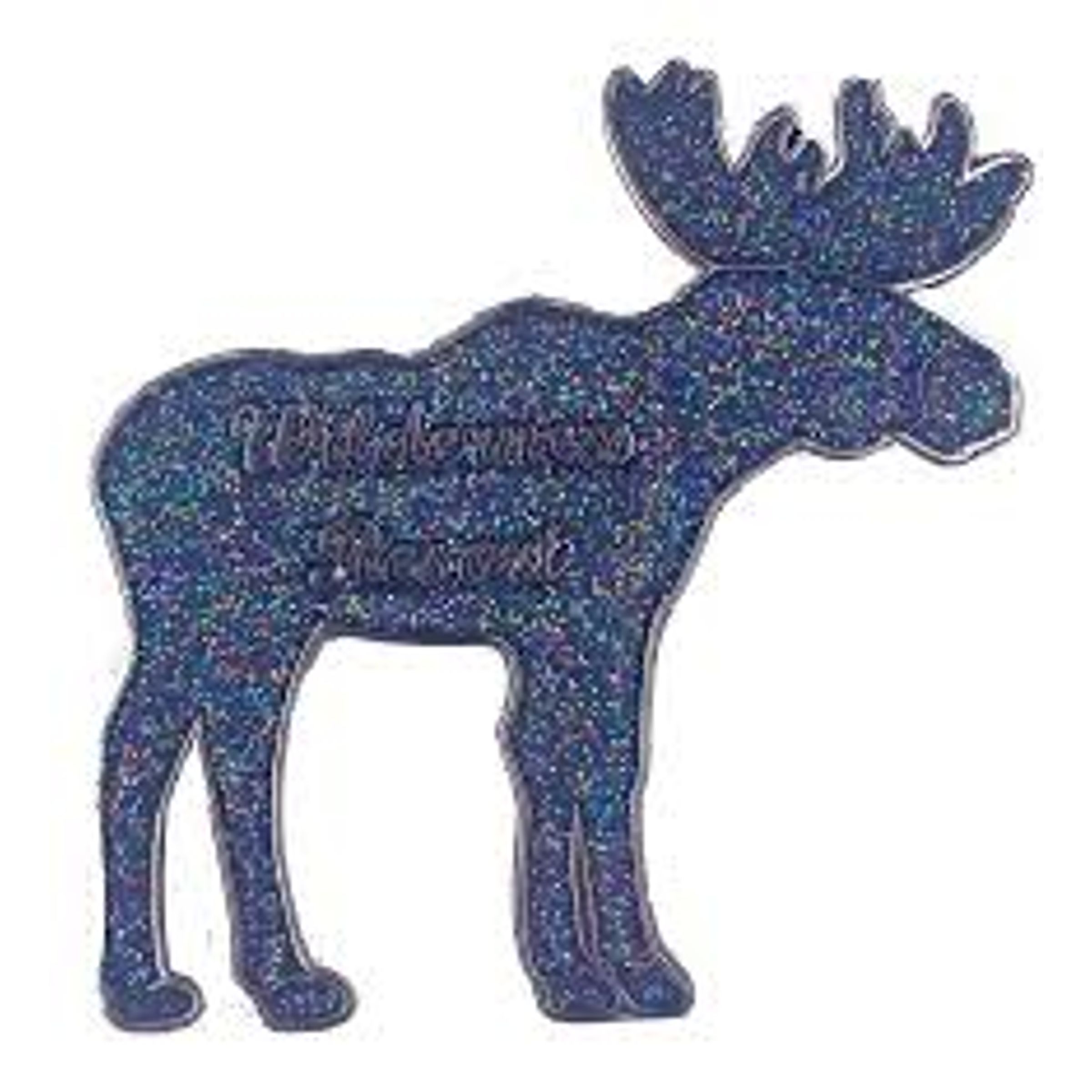 GLITTER MAGNET - MOOSE