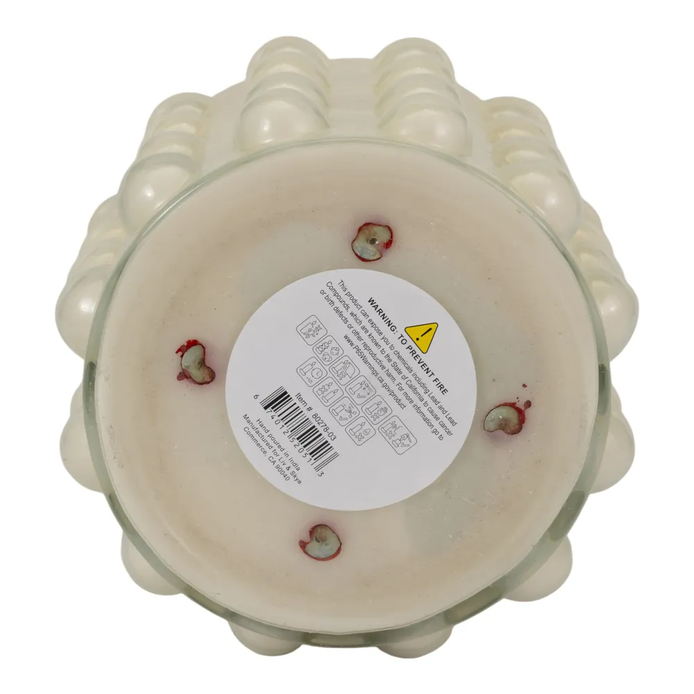 BUFORDHAM IVORY CANDLE 7 (IN)