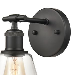Scone 6'' Wide 1-Light Sconce - Matte Black 4