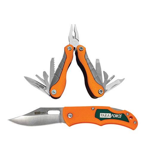 ParaForce Lockback Knife - Multi-Tool Combo