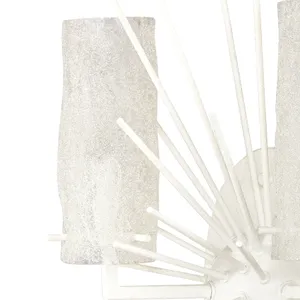 Sea Urchin 21″ High 2-Light Sconce - White Coral 6