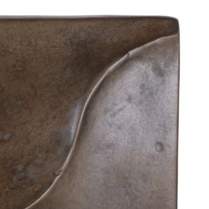 HESTONCROSS SET OF 4 BROWN WALL SCULPTURES 28 (IN) 7