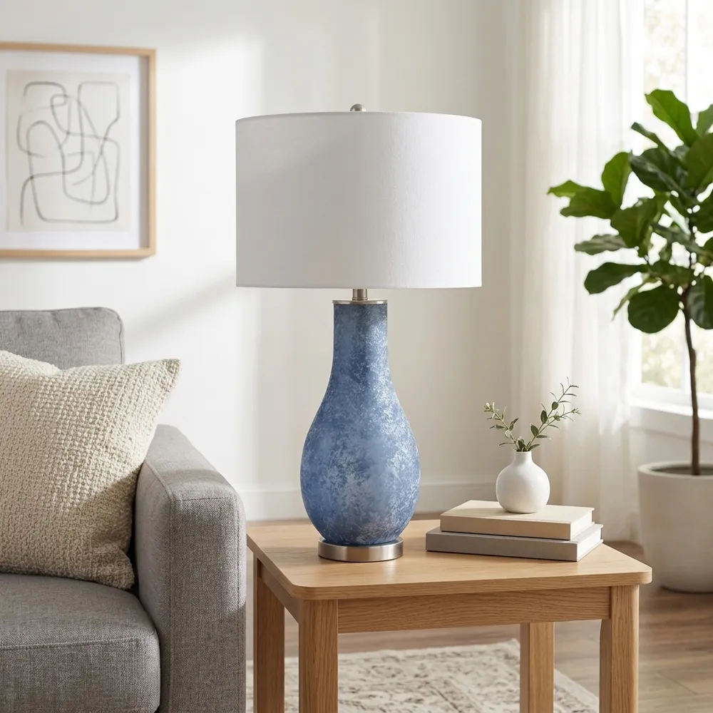 BAKERLEY BLUE LAMP 29 (IN)