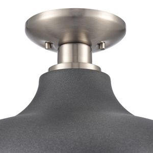 Grenville 13'' Wide 1-Light Semi Flush Mount - Brushed Nickel 5