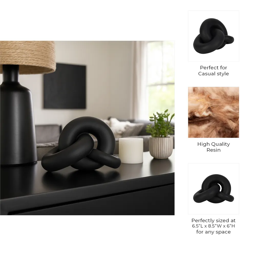WARDCREST BLACK DECOR 6 (IN)