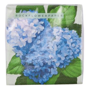 Blue Hydrangea Paper Cocktail Napkins (Pack of 25) 5