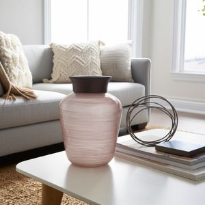 BAYWIND BROWN GLASS VASE 16 (IN) 11