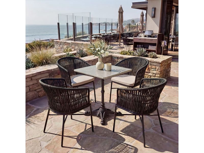 Alfresco Dining Table Gray 2