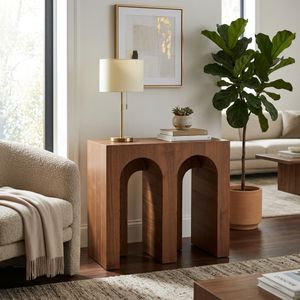 MERCERWICK BROWN TABLE 30 (IN) 2