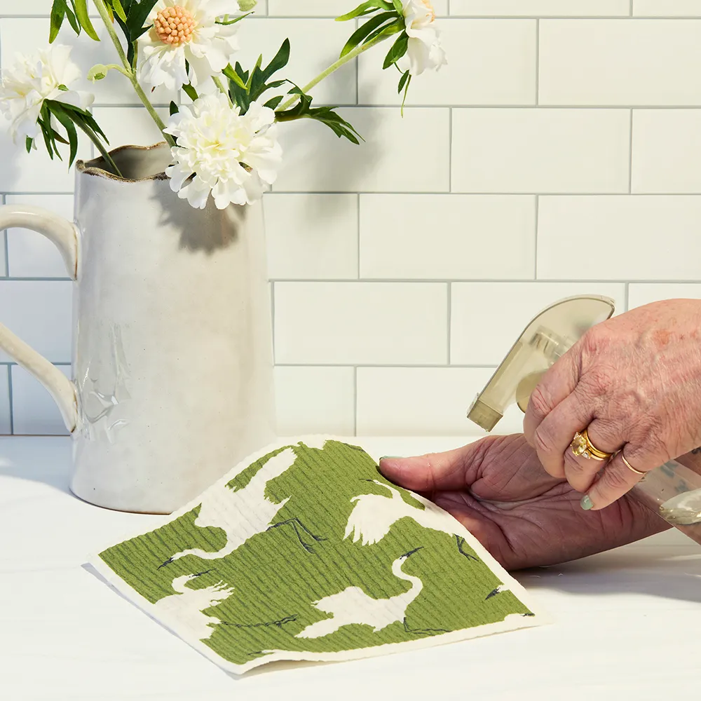 Egret & Reed blu Eco Sponge Cloths (Set of 2)