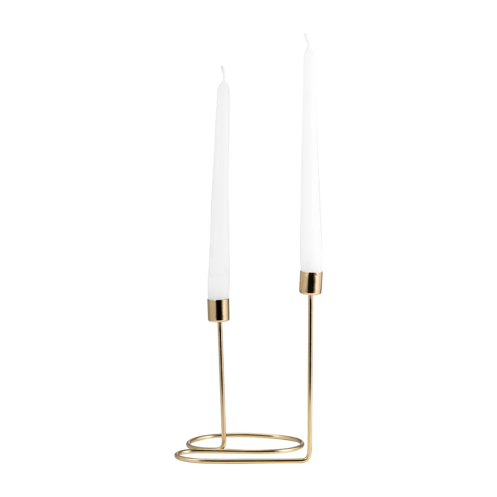 GIBSONGROVE GOLD CANDLE HOLDER 8 (IN)
