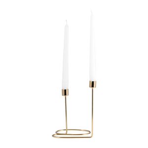 GIBSONGROVE GOLD CANDLE HOLDER 8 (IN) 3